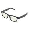 Smart Bone Conduction Smart Audio Waterproof and Glare Filtering Blue Light Touch Noise Reduction Music Glasses for Sports Cycling [Cuifati] Glasses,