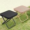 Portable Outdoor Picnic Camping Chair Zipper Packed Folding Stool Ultra Light Fishing Stool, Travel Stool Fishing Accessories