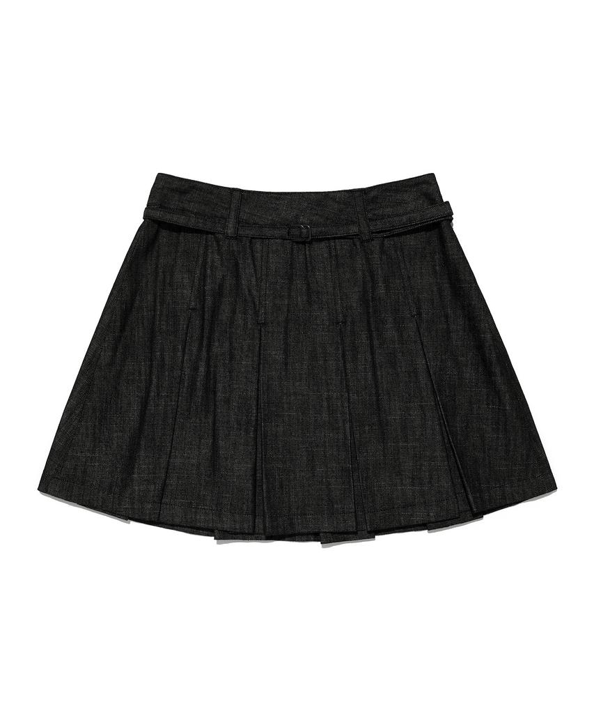 LEE Women'S Pleated Mini Skirt Black