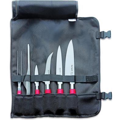 F.Dick Red Spirit Knife Set with Bag, 6 Pieces (81767000)