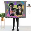 DURAN X2 80S STYLE COLORS Throw Blanket Long Lasting Soft Plush Blanket for Daily Use