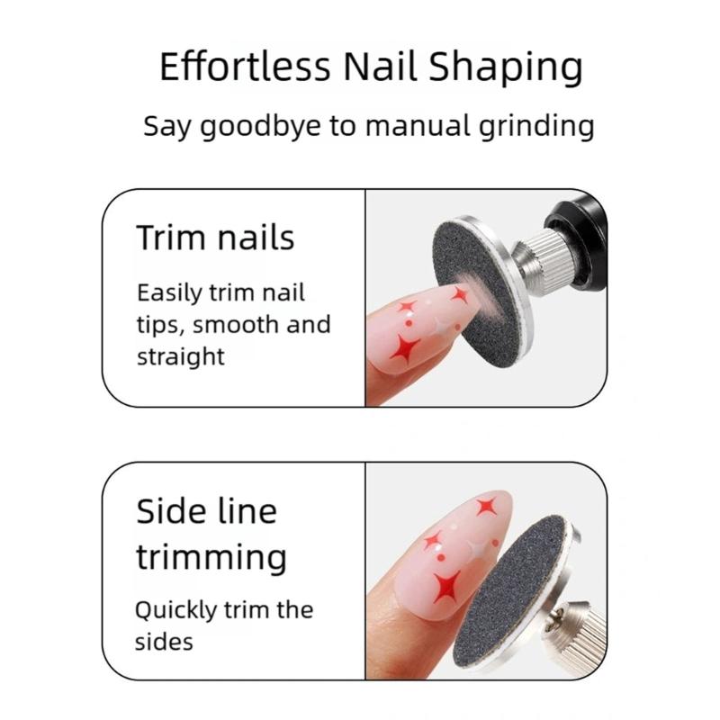 60PCS Colorful Foot Grinding Sheets with Metal Base Efficient Callus Removal Suitable for Skin Fast Replacement System