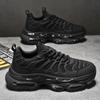 Darth Vader Men's Shoes Summer Breathable Mesh Advanced Sense Sports Leisure Running Air Cushion Heightened Platform Dad Trendy Shoes