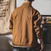 Herren Frühling Casual Vintage Langarm Arbeitsjacke