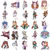 50Pcs Anime Uma Musume Pretty Derby Game Graffiti Stickers Cartoon Decals Laptop Skateboard Motorcycle Decoration Sticker
