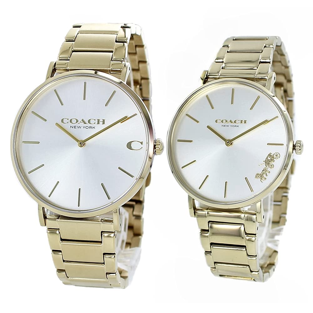 

Коробка для зберігання парних годинників COACH CHARLES PERRY Gold Stainless Steel 1460243014503345 Годинник [Coach] Чоловічі Жіночі [Елемент]
