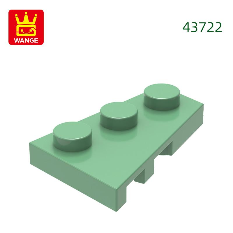 158Pcs/lot 43723 2x3 Right Wedge Plate Construction Bricks MOC Accessories Works With Featuring Blocks Kids Playthings Gift Idea Box