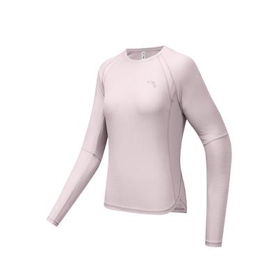 Solid Color Breathable Versatile Casual Long Sleeve T-Shirt Women Tops 962535403-5