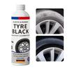 500ml Tire Shine & Protectant Spray Anti-Aging Rubber Conditioner Waterproof Dressing for Car Tires Plastic Trim UV Protection