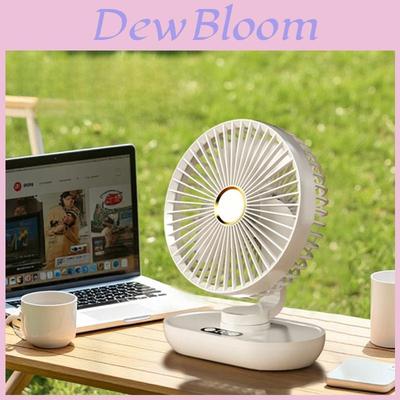 Usb Portable Desktop Fan With 5 Speed Settings For Office And Dorm Use