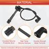 UXCELL 4pcs Spark Plug Wire Ignition Coil Cable No.FP1318140B for Mazda 626 IV 92-97