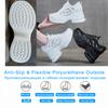 Koznoy 9cm Air Mesh Microfiber Genuine Leather Summer Platform Sneakers Vulcanize Breathable High Brand Casual Women Shoes Lady
