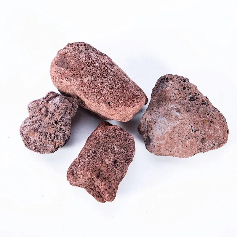 

Dia.5-10cm 1000g Aquarium Fish Tank Decor Filter Media Volcanic Rock Biological Ball Bio filter for Aquarium Accessories about 1000g червоний