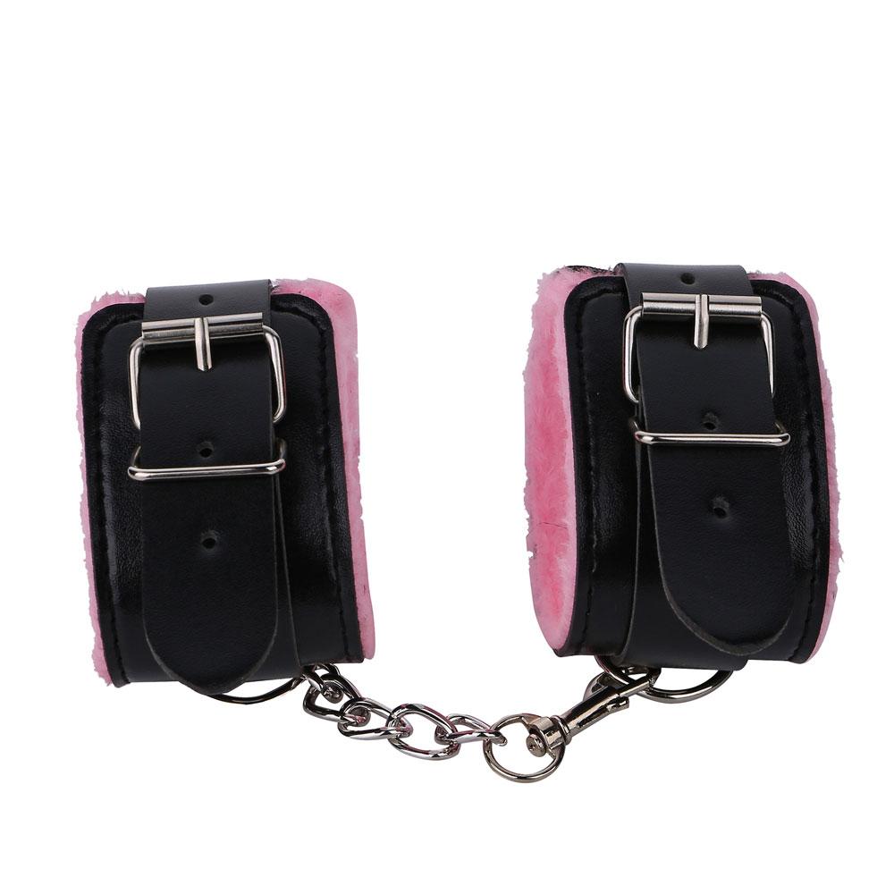 Sex Toys For Women Erotic BDSM Bondage Gear Leather Handcuffs Anal Plug With Tail Fetish Ropes Vacuum Pump For SM Adult Game