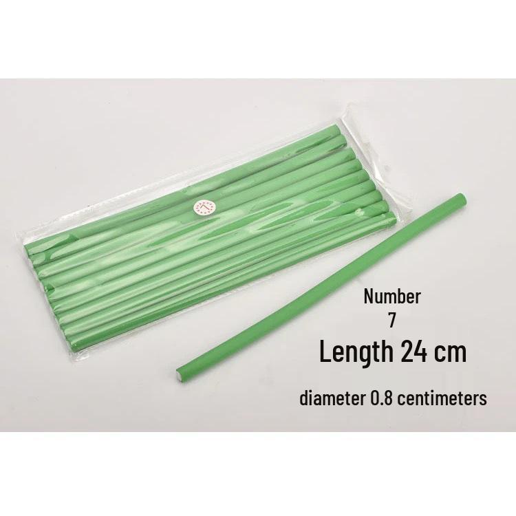 24cm No-Heat Sponge Curlers: Hair Styling Tools for Bangs & All-Purpose Curling