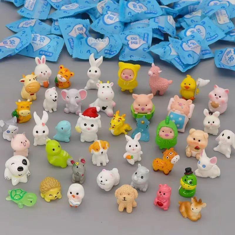 Mini Animal Surprise Blind Bag Toys for Kids - Fun, Individually Wrapped, Perfect for Rewards