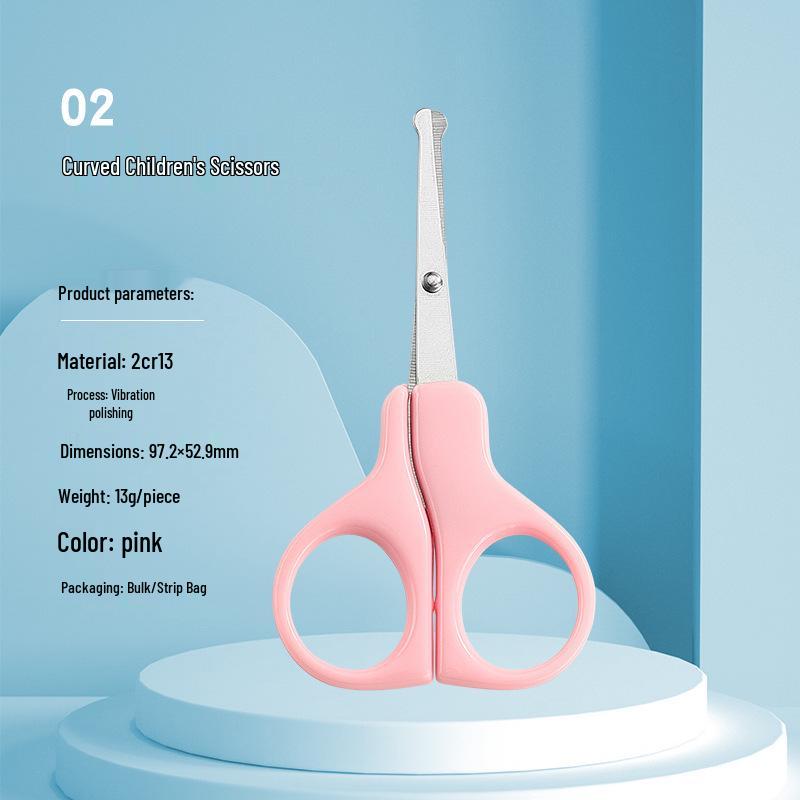 Popular Baby Nail Clipper Set: Safe, Anti-Pinch Clipper & Scissors for Newborns