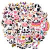 35pcs-50pcs Playful Animals Stickers Cute Farm Life Stationery Stickers  Stickers For Suitcase Fridge Phone Luggage DIY