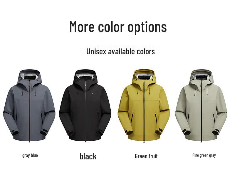 Women's Waterproof Windproof Softshell Jacket for Hiking and Mountaineering