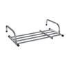 Adjustable Balcony Hanging Rail Scalable Clothes Organizer Racks  Indoor/Outdoor