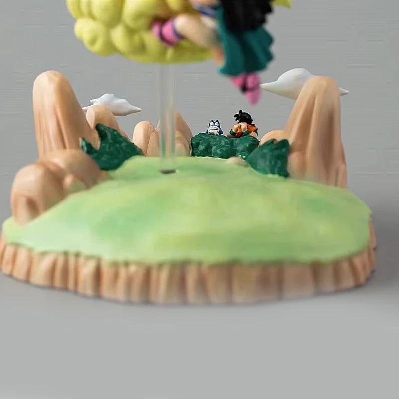 Dragon Ball Anime Figures Goku Figurine Chichi Action Figure Dbz Pvc Statue Cute Doll Gk Collectible Model Decoration Toys Gifts
