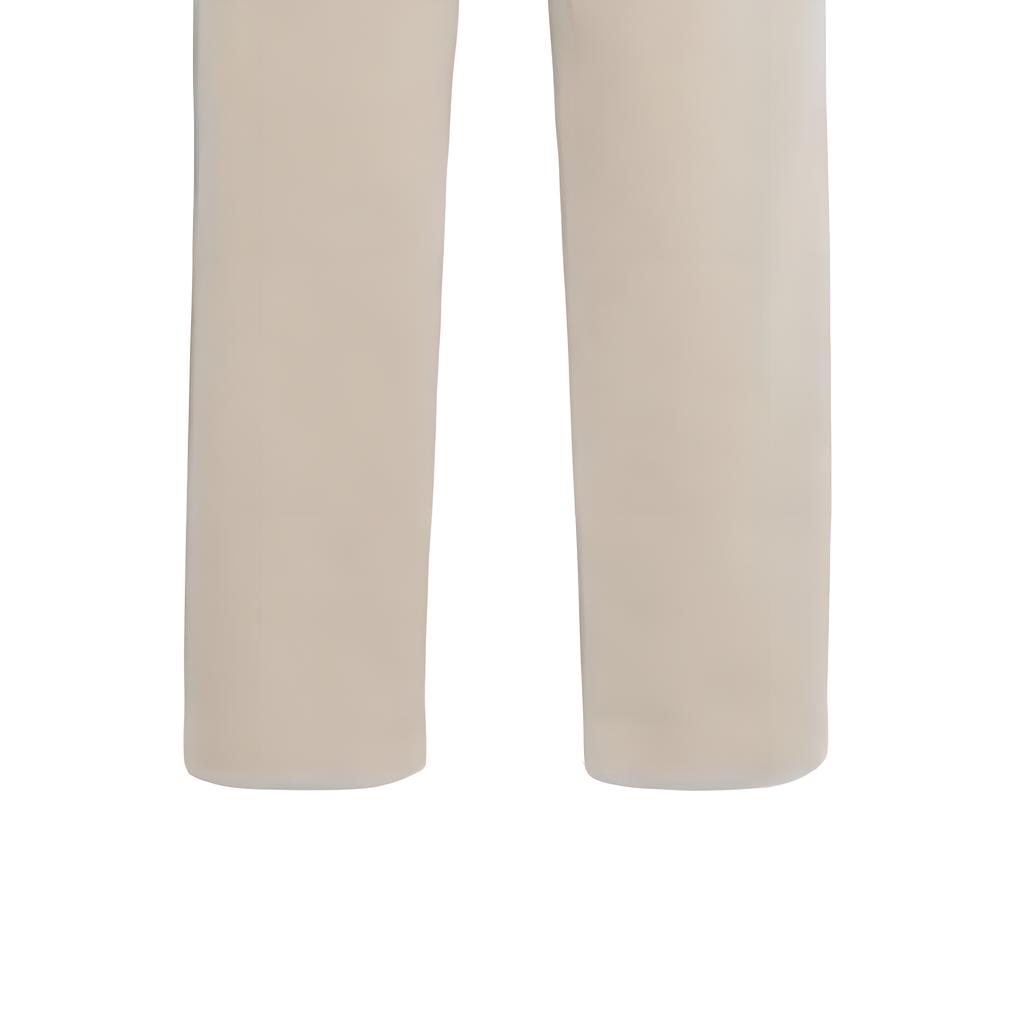 Coach FW22 Solid Straight Leg Casual Pants Women Bottoms Beige C9509-STN