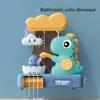 Cartoon Dinosaurierförmiges Badespielzeug, Drehspielzeug, Badespielzeug, Badezimmerspielzeug, Weihnachtsgeschenke, Halloween, Thanksgiving, Spielzeug für Jungen, Geschenkspielzeug.