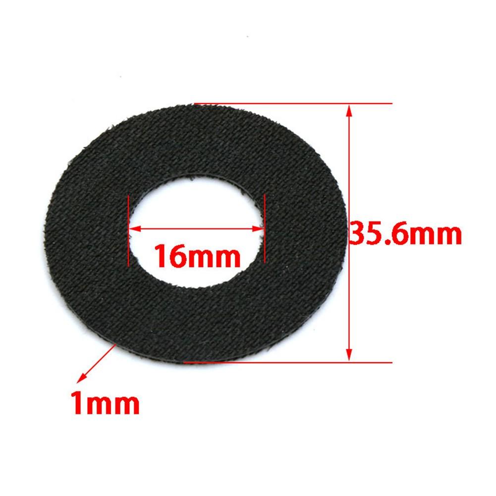 Rondella di trascinamento in fibra di carbonio prodotta con precisione per mulinello da baitcasting a tamburo, spessore 1 mm