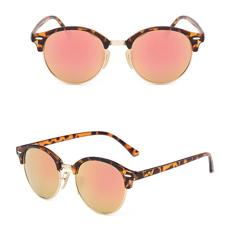 Steampunk Classic Round Frame Vintage Eyewear Male Female Goggles Sunglasses Unisex Retro Fashion UV400  Delicate Jewelry