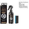 Rust Removal Spray Wheel Remover for Car Rims, 120ml Metal Iron Particle PH Neutral Cleaner with Color Reaction,PH Non-Acid, Restores