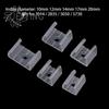 Hot 20PC LED Strip Fix Clips Connector For Fixing 2835 Neon Light 220V COB Plastic Buckle Flexible Accessories 10/12/14/17/20mm