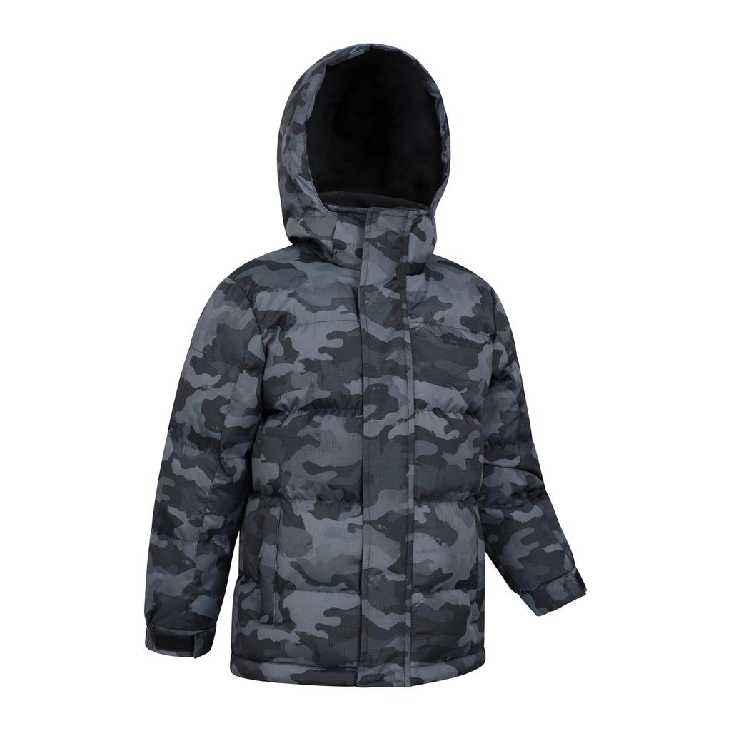 Mountain Warehouse Childrens/Kids Snow II Printed Water Resistant Padded Jacket