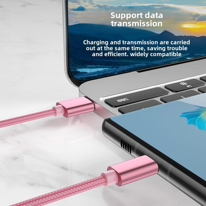 Type-C Fast Charging Cable for Android, Apple, Samsung, Huawei, Xiaomi Mobile Phones