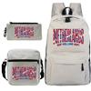 Vintage "Netherlands Hup Holland Hup" 3 In 1 Backpack Shoulder Bag Pencil Case Women Men Student Fashion Football Lover Bagpack