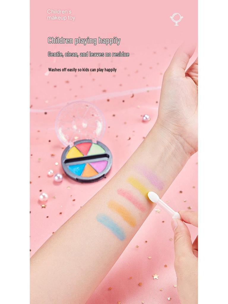 Kids' Makeup Set for Ages 3-6: Genuine Girls' Playhouse Toy with Lipstick 012/013