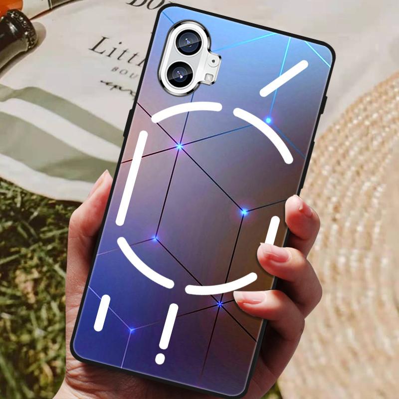 Hülle für Nothing Phone 1 One Phone1 (1) Hülle Schwarz Stoßfest Weiches TPU Schutzhüllen für Nothing Phone 2 two (2) (1) Stoßstange