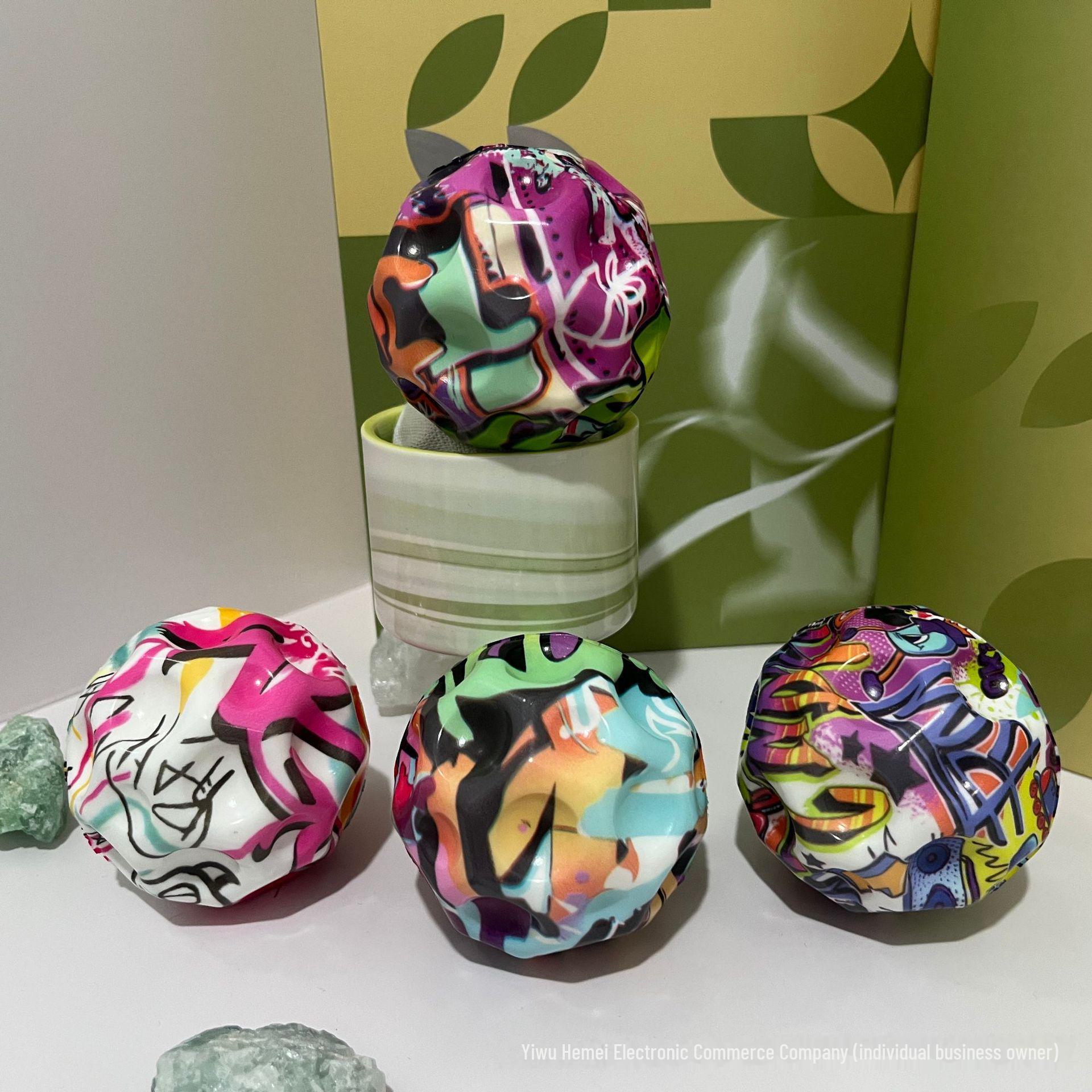 

Мяч для игры в мяч из высокоэластичного пенополиуретана для упражнений и снятия стресса у детей 6.5cm