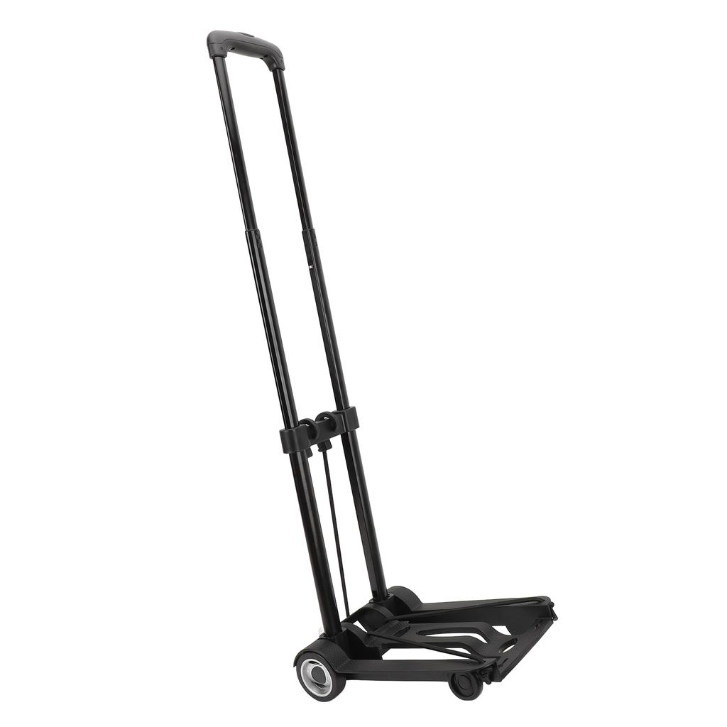 Faltbarer Handwagen Tragbar Große Kapazität Robust 4 Sichere Räder Schwerlast Gepäckwagen für Shoppi