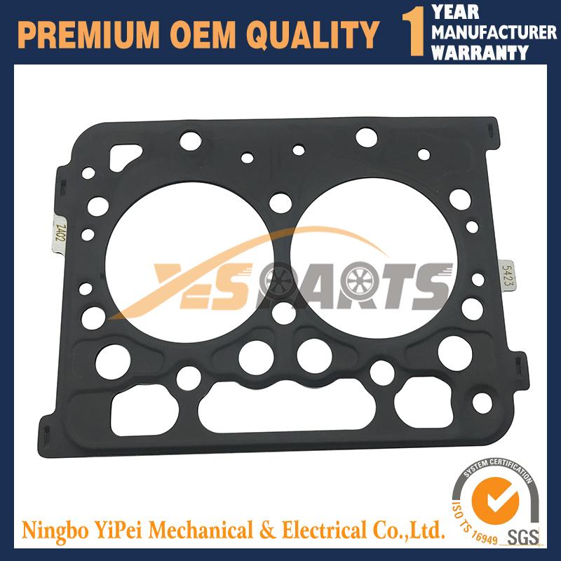 Guarnizione Testa Z402 Z400 ZB400 Z402B 15821-03310 Per Motore Kubota 400 Aixam Z402 a 2 Cilindri