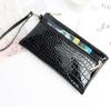Women Solid Wallet Coin Purse   Small Wrist Bag High-Quality Coin Wallet Zipper Closure Handbag