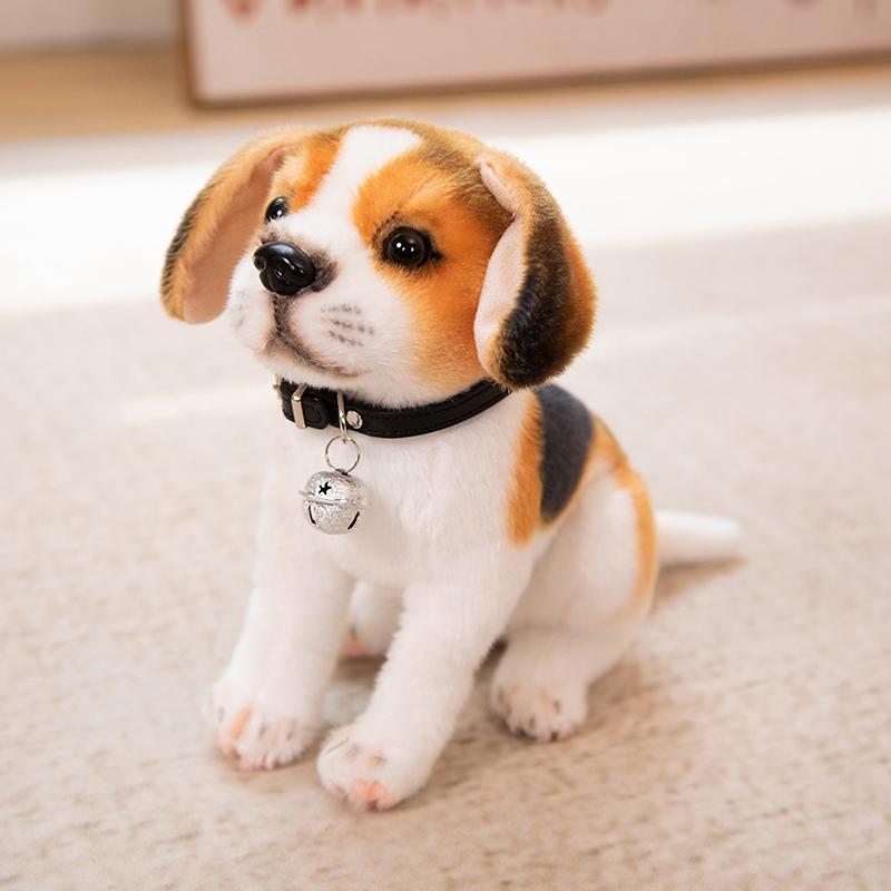 New Dalmatians Dog Plush Toy Cute Stuffed Realistic Beagle Spotted Puppy Doll Home Decor High Quality Kids Birthday Gift