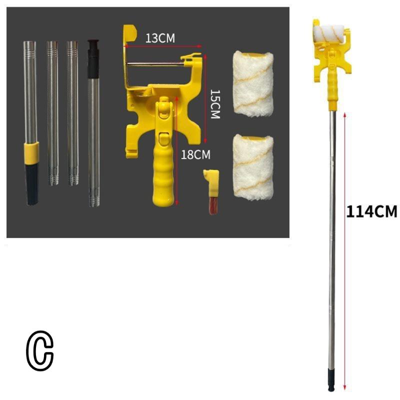 New Profesional Wall Paint Roller Set Multifunctional Clean-Cut Edger Painting Rolling Brush For Wall Painting Treatment Tools