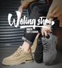 Herren Low-Top Retro Martin Stiefel - Herbst Dicksohlige Motorrad- & Outdoor-Sportschuhe