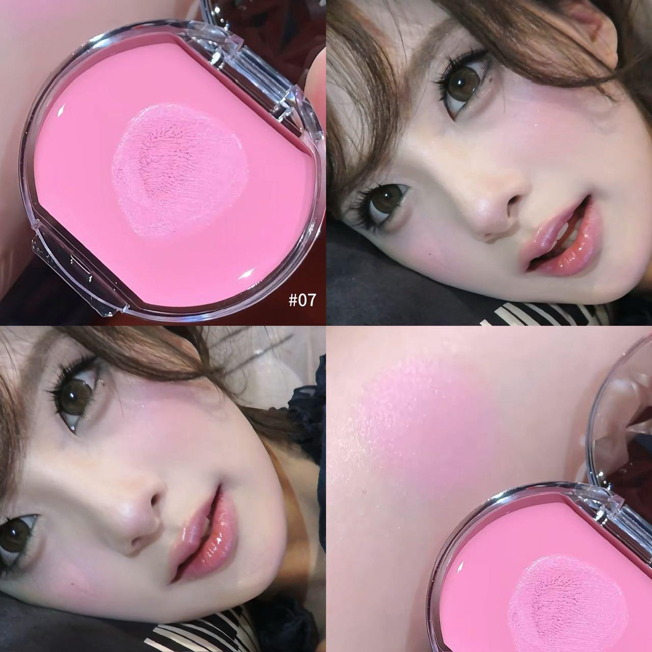 

TOOTDODO Misty Haze Gradient Blush & Highlighter: Soft, Pigmented, Pearlescent Matte Cream for a Flawless Mood-Setting Glow.