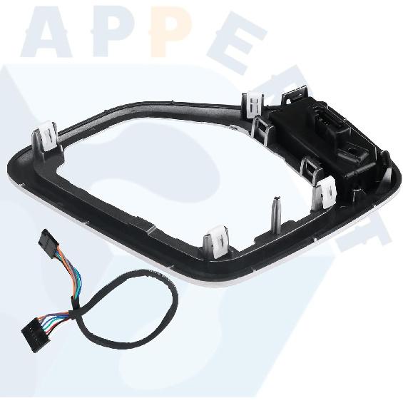 Transmission Shifter Bezel With Wire Harness 5YD27LS5AA 68413957AA 601-401 Tan For Gear Shift Compatible With 2014-2018 Jeep Cherokee Service Shifter