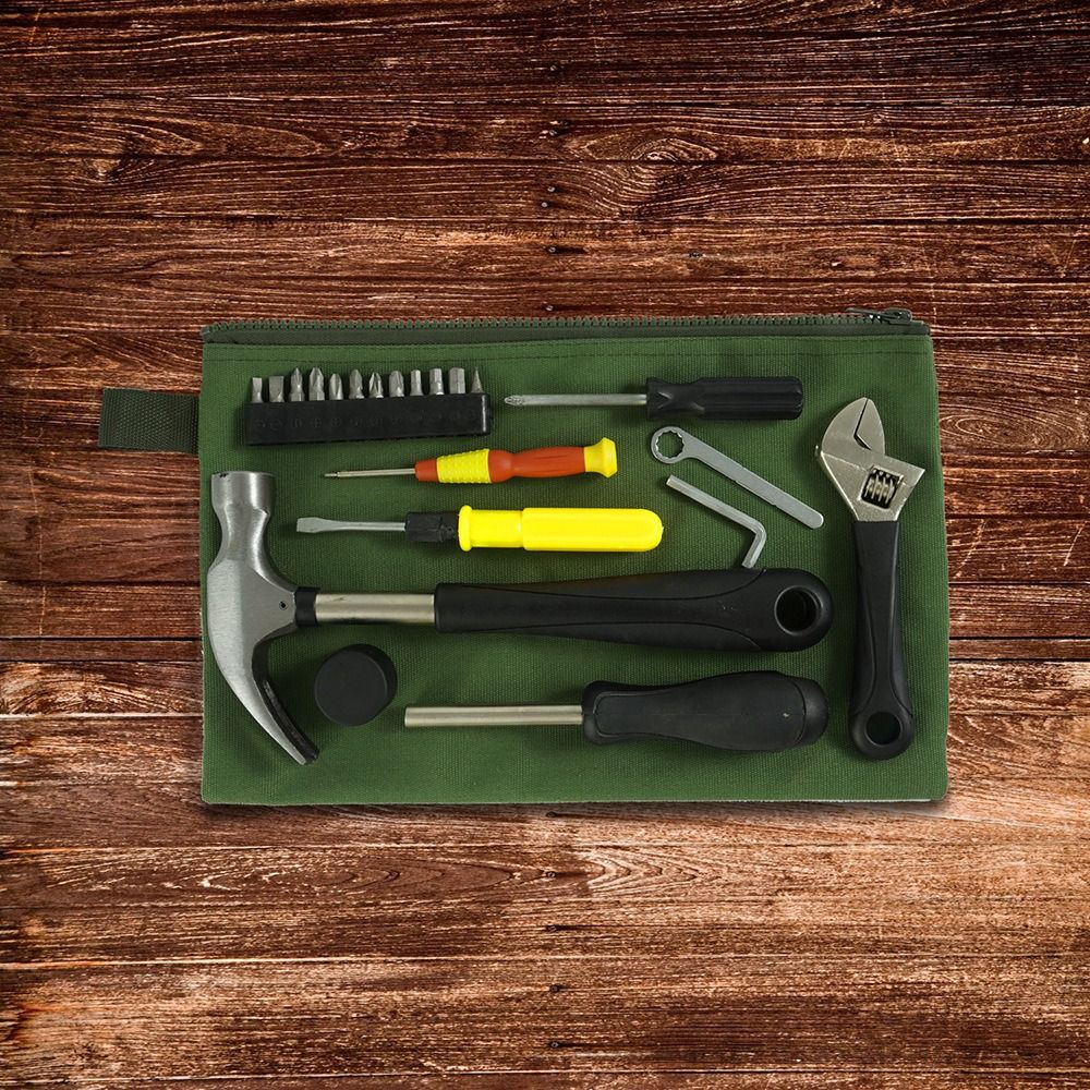 Durable Zipper Multi-function Hardware Tool Bag Toolkit Pouch Storage Bags