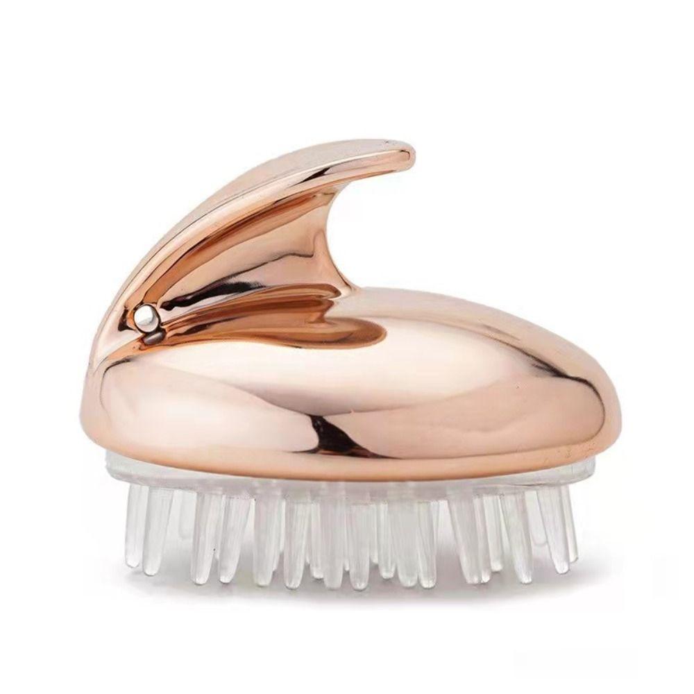 Handheld Silicone Massage Comb SPA Hair Washing Comb Soft Shower Brush  Women