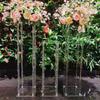 Wedding Flower Stand Centerpiece 40 X 20cm Acrylic Column Vase for Wedding Engagement Party Birthday Party Anniversary