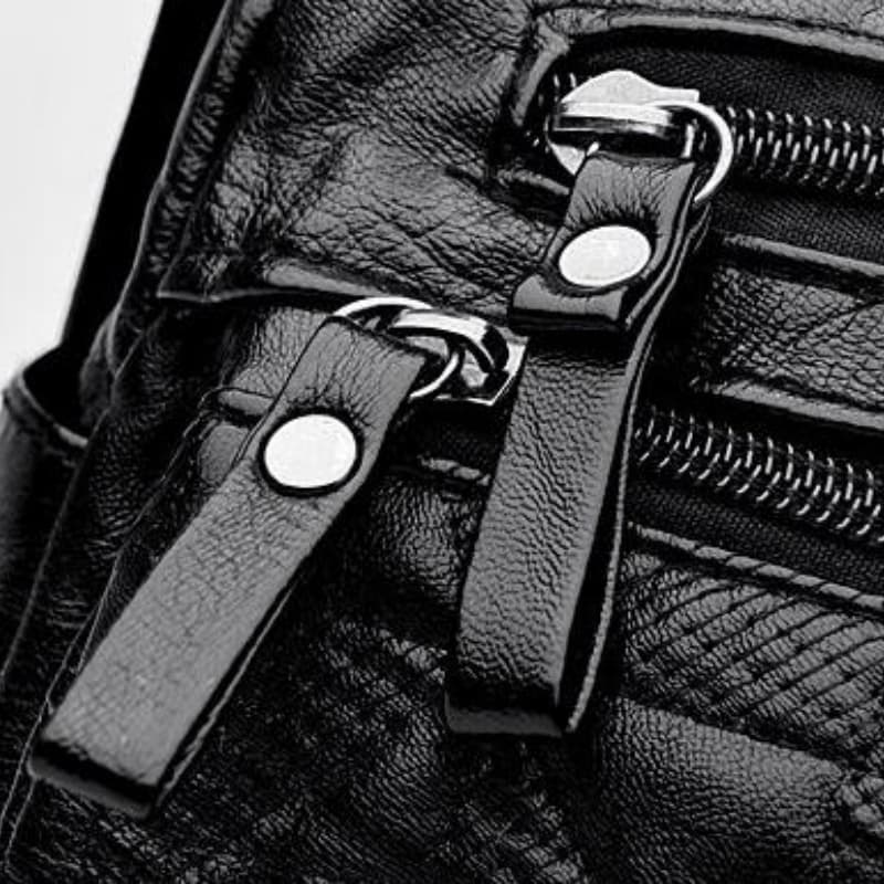 Soft leather simple fashion women's shoulder messenger bag