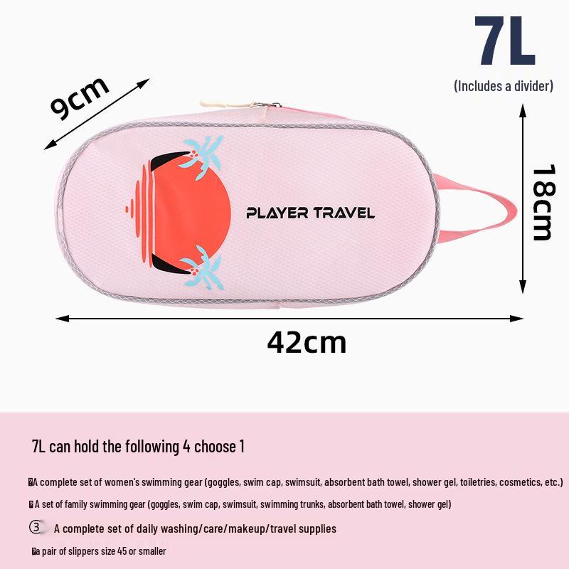 Waterproof Portable Swim Bag: Handbag for Swimsuit, Sports, Fitness, and Travel